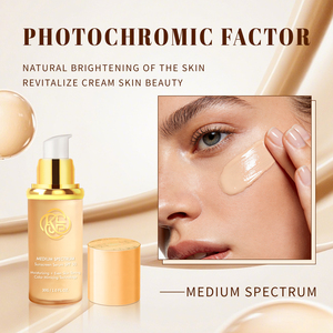 Base de Maquillaje 4 en 1 - Base de Maquillaje que Cambia de Color, Espectro Medio con SPF 50, Corrector Líquido de Larga Duración, Resistente al Agua, Natural - Product Image 5