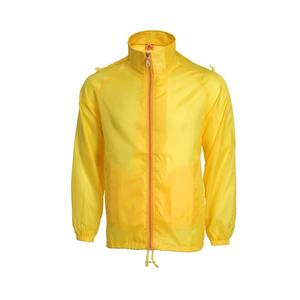 Top qualité haute qualité hommes printemps et automne mince veste décontractée coupe-vent Sports de plein air veste à capuche - Product Image 2