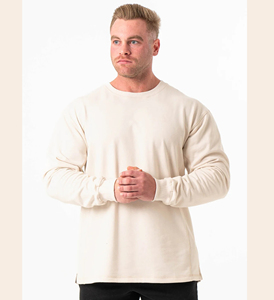 Sweat à capuche pour homme style vintage 100% coton personnalisé hiver haute qualité pull surdimensionné 100% coton pull à capuche pour homme - Product Image 1