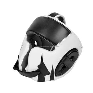 OEM Custom Color Adult <b>Head</b> Guard Best Supplier of New Design Sport <b>Style</b> Modular PC Leather Material Wholesale Boxing Helmets - Product Image 6