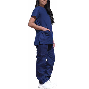 Private Label Grande Taille Femmes Élégant Médical Scrubs Dernière Conception Toile Soins Infirmiers Uniformes Ensemble Hôpital Uniformes - Product Image 3