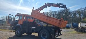 USADO 2001 MA N TGM 18.240PS 4X4 3.S- KIPPER MIT KRAN 245HP 31.074 KM TRANSMISIÓN MANUAL DEL CAMIÓN DEL VOLTEO DIESEL - Product Image 4