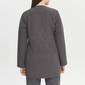 Conjunto de chaqueta médica de algodón 100% para mujer personalizada al por mayor para uso hospitalario, el mejor estilo de alta calidad - Product Image 6