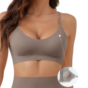 Nueva llegada Sujetador deportivo Ropa deportiva transpirable hecha de poliéster Spandex para la venta en línea - Product Image 1