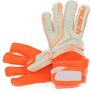 Gants de gardien de but en cuir de qualité supérieure personnalisables coupe personnalisée poignée en latex de football en gros - Product Image 2