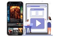 OTT-Streaming-App Internet-Version Auf Lager Verfügbar Anpassbare Website & Apps für Alle Geräte