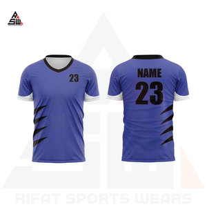 Camisetas de Fútbol de Nueva Temporada, Logotipo Personalizado, 100% Poliéster, Ecológicas, Transpirables, Colores Personalizados, Opciones de Equipo, Ropa Deportiva de Alta Calidad - Product Image 4