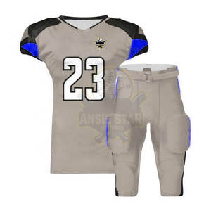 ชุดกีฬาระบายอากาศได้ดีสำหรับผู้ชายเครื่องแบบอเมริกันฟุตบอลไซส์ใหญ่ - Product Image 1