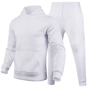 Conjunto Deportivo de Dos Piezas con Sudadera y Pantalones Jogger para Hombre, Material de Felpa, Resistente al Viento y Transpirable, con Logotipo Personalizado 2025 - Product Image 1