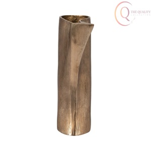 แจกันโลหะตกแต่งสำหรับวางบนโต๊ะ พร้อมการตกแต่งคุณภาพพรีเมียม ออกแบบมาเพื่อเพิ่มความสวยงามให้กับการตกแต่งบ้านและสไตล์ภายใน - Product Image 6