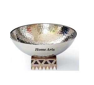 <b>Set</b> Of 3 Different Sizes <b>Food</b> Bowl Highest Quality Iron Sweets Chocolates Bowl For Wholesale Supplier - Product Image 3