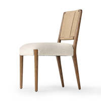 Chaise de salle à manger en teck moderne de qualité supérieure - Durable, écologique, imperméable pour appartement, maison, bar et hôtellerie