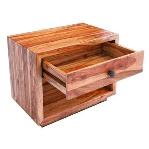 Rectangular Wood <b>Bedside</b> Table with Drawer & Open <b>Shelf</b> Dining Room Essential Coffee Tables <b>for</b> Dinning Room At Lowest Price - Product Image 4