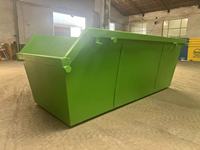 Bacs de 6 m3 8 m3 avec gestion des déchets à l'arrière Bacs Merrell Bacs de recyclage empilables