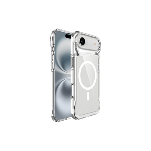 Funda Magnética Transparente de Silicona M-Safe Zore T-Max con Carga Inalámbrica para iPhone 17 Air - Product Image 1