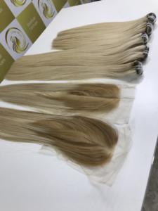 100% Remy Rubio vietnamita lujo Bonestraight trama cierre Natural Virgen onda rizo estilo Super doble extensiones de cabello humano - Product Image 6