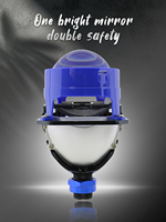 Phare LED, lentille de projecteur, phare au xénon HID, anneau halo / œil d'ange, phare de rénovation, lentille de phare de voiture, lentille de projecteur