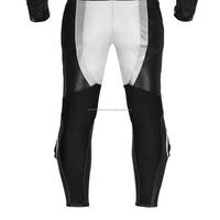 Combinaison de course pour moto, combinaison de course en cuir pour moto, combinaison de moto et d'auto-école une pièce respirante avec armure, combinaisons de motard