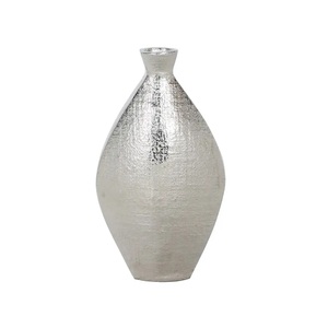 New Modern galvanized Table Top Metal <b>Vase</b> Gold Plated handmade Flower <b>Vase</b> For Home Living Room Decoration - Product Image 4