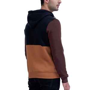 2025 à la mode en gros hommes hiver Sherpa doublé écologique respirant 380g Premium thermique sweat à capuche zippé fendu poche kangourou - Product Image 6