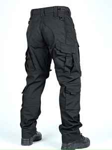 Pantalones Cargo de Moda para Hombre, Diseño Personalizado con Logotipo, Estilo Casual, Multibolsillos, de Algodón, para las Cuatro Estaciones, Novedad de 2026 - Product Image 4