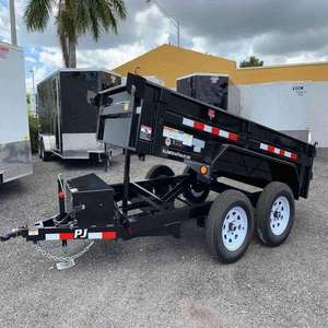 NUEVO Remolque de Doble Eje Negro 6x10 para Carga Pesada, Remolque Agrícola, Remolque Utilitario - Product Image 2
