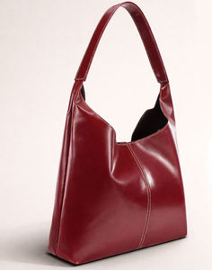 กระเป๋าโบว์ลิ่งผู้หญิงคุณภาพสูง หนัง PU สกรีนโลโก้ได้ แฟชั่น ซิป กระเป๋าสะพายไหล่ บุด้วยผ้าแคนวาส ราคาโรงงาน - Product Image 1