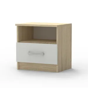Exquisite Side Table with Storage Shelf and Drawer Ensure Easy Accessibility Stored Items Crafted with High Quality Materials