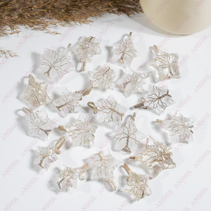 Pendentif unisexe en forme d'étoile en cristal de quartz transparent AAA de qualité supérieure, poli, bijou en cristal naturel de guérison, vente en gros - Product Image 1