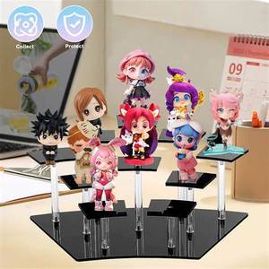 Artfulcosmos Acrylic <b>Display</b> <b>Stand</b> 1 Tier Polished Finish Freestanding for Garment <b>Displays</b> Indoor Use - Product Image 4