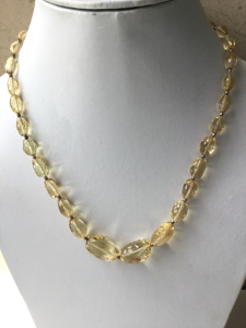 Citrino Ovalado Facetado, Piedras Preciosas Naturales para Joyería, Cuentas de Citrino para Collar, Citrino para la Elaboración de Joyería Fina - Product Image 5