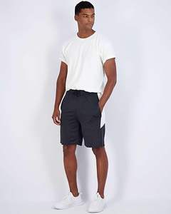 Pantalones cortos clásicos informales para gimnasio para hombre, pantalones cortos deportivos informales para hombre con bolsillos con cremallera - Product Image 3