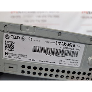 ชุดควบคุมมัลติมีเดีย ระบบนำทาง GPS AUDI A5 Sedan Series (8T3) 8T2035652G CAHB (07>17) - Product Image 5