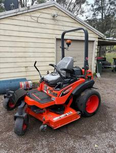 Tondeuse autoportée diesel Kubota ZD1211 à braquage zéro, la meilleure en termes de rapport qualité-prix, machine de coupe d'herbe commerciale robuste pour la ferme et le jardin - Product Image 6