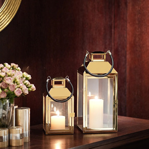 Lanterne décorative contemporaine en métal pour Pâques et les occasions spéciales Design traditionnel avec une touche moderne - Product Image 2