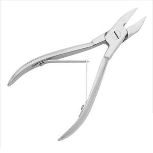 Stainless Steel High Quality Heavy Duty <b>Nail</b> <b>Cutter</b> with Lap Joint Double Spring Sharp Edge Blades <b>for</b> Ingrown Toe <b>Nails</b> - Product Image 1