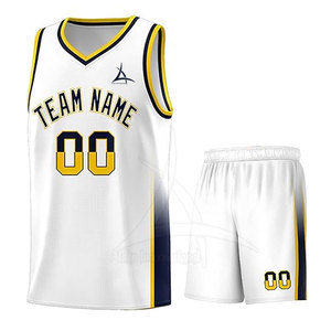 Uniformes de Baloncesto de Marca Privada a Precio Competitivo, MOQ Bajo, Tallas Grandes, Logotipo Personalizado, Alta Calidad, 100% Poliéster - Product Image 1
