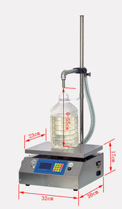 Máquina Automática de Llenado de Líquidos con Bomba Magnética de Sobremesa, Bomba Magnética para Aceite Comestible, Vinagre y Detergente, Construcción de Acero Inoxidable - Product Image 5