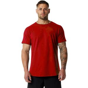 Vente en gros de t-shirts d'été en coton pour hommes t-shirts d'entraînement à manches courtes décontractés de haute qualité design personnalisé jersey teint uni - Product Image 5