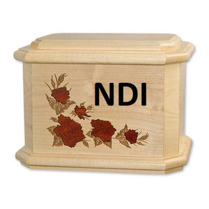 Cendres de corps humain de style unique Urnes de crémation commémoratives de cendres de souvenir de finition naturelle - Product Image 1
