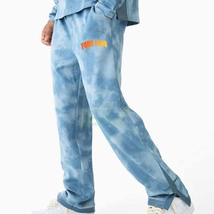 Pantalones Deportivos Personalizados para Hombre, 100% Algodón, Corte Regular, Rectos, Transpirables, de Secado Rápido, con Logotipo Impreso por Transferencia de Calor y Cintura Elástica - Product Image 4