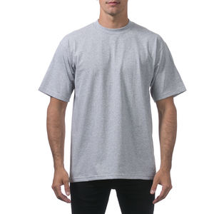 Hanes 5.2 ออนซ์ เสื้อยืดคอตตอน ComfortSoft Pro Club เสื้อยืดเฮฟวี่เวทสีเทา 2XL-TALL - Product Image 1