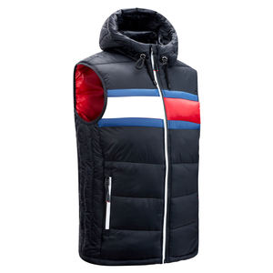 Chaleco Cargo de Lona Personalizado para Hombre, Ligero, Transpirable, sin Mangas, al por Mayor, Hecho a Medida, con Cierre de Cremallera, Estilo Urbano - Product Image 4