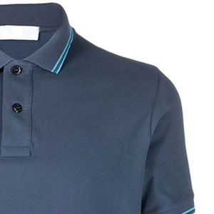 Hombres para polos con logotipo personalizado manga corta verano algodón Jersey camisetas Casual diseño básico moda patrón 100% algodón - Product Image 6