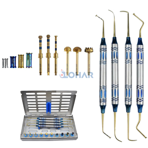 Kit d'instruments chirurgicaux professionnels pour le lifting du sinus dentaire, 32 pièces, 8 ensembles, outils de chirurgie implantaire dentaire, certifié CE - Product Image 3