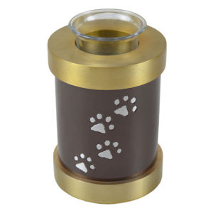 Increíble gran oferta urna de cremación de buena calidad urna de cremación funeraria de Metal para adultos para cenizas humanas de Home Accents - Product Image 5