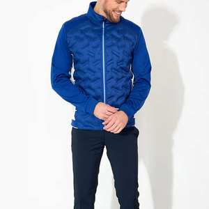 Chaqueta de Golf Acolchada con Capucha para Hombre, de Alta Calidad, para Invierno, Impermeable, Transpirable, con Tejido Elástico, Corte Atlético y Cuello Mao - Product Image 5