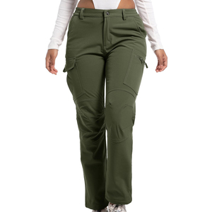 Pantalon softshell léger et élégant pour femmes, pantalon coupe-vent imperméable et respirant, randonnée en plein air durable - Product Image 6