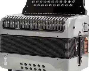 Accordéon II Xtreme FBbEb Jet Bla de haute qualité avec sac de transport et sangles pratiques - Product Image 1