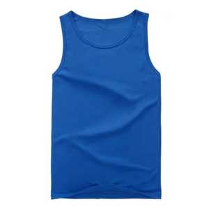 Débardeur de gymnastique unisexe pour hommes débardeur tricoté à séchage rapide respirant avec col ras du cou style hip hop décontracté pour musculation grande taille - Product Image 4